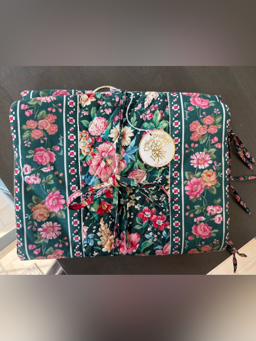 NWT Vintage Vera Bradley Springtime pattern hanging organizer